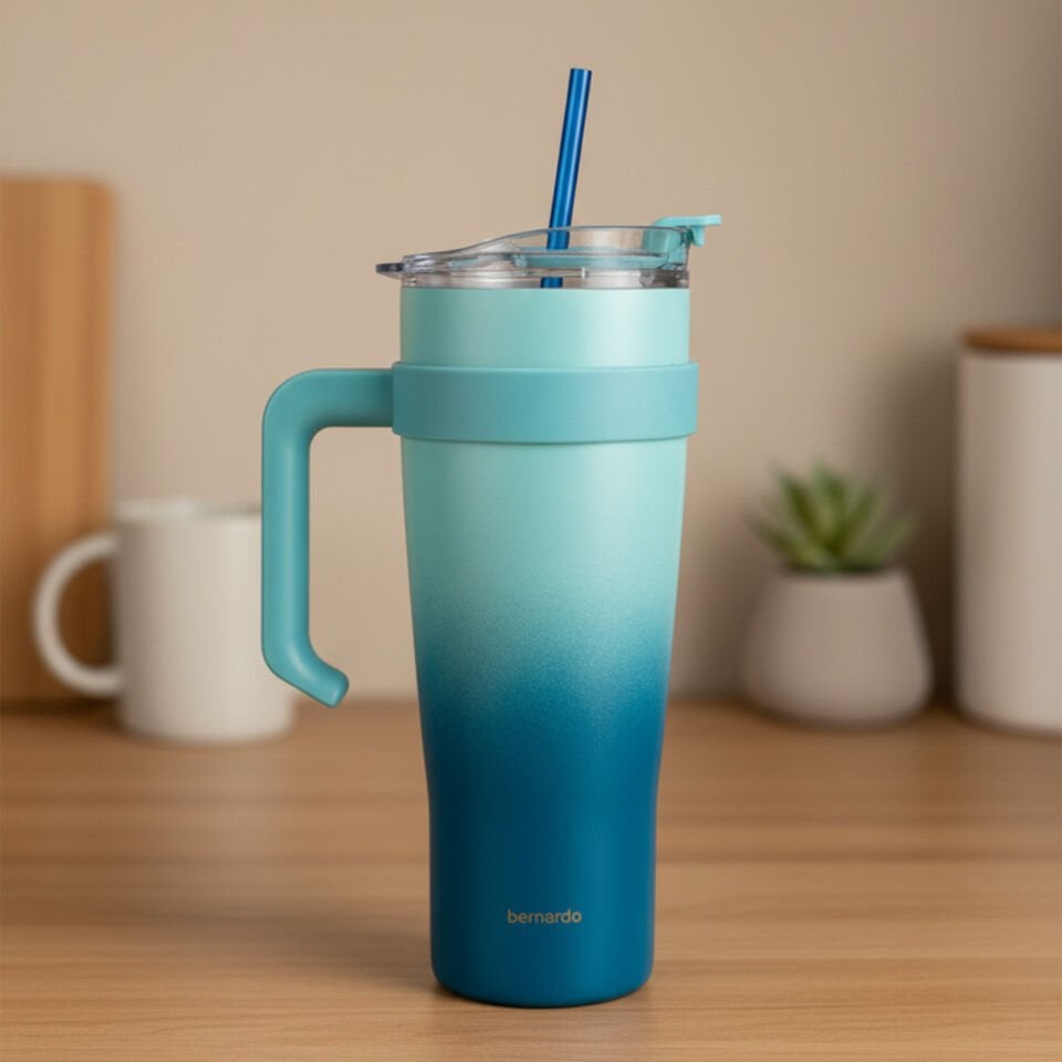 Bernardo Alto Pipetli Termos Bardak Lacivert 1000ml