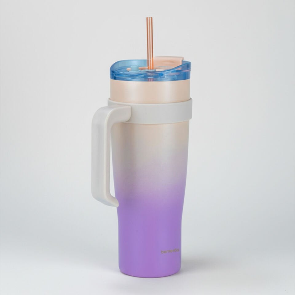 Bernardo Alto Pipetli Termos Bardak Pembe 1000ml