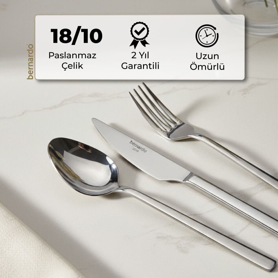 Bernardo Minor 18 Parça Çatal Kaşık Bıçak Seti