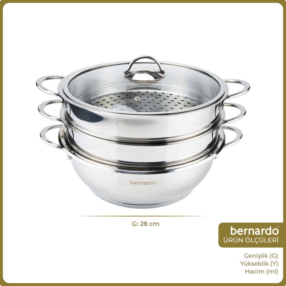 Bernardo Pedro 4 Parça Mantı Seti