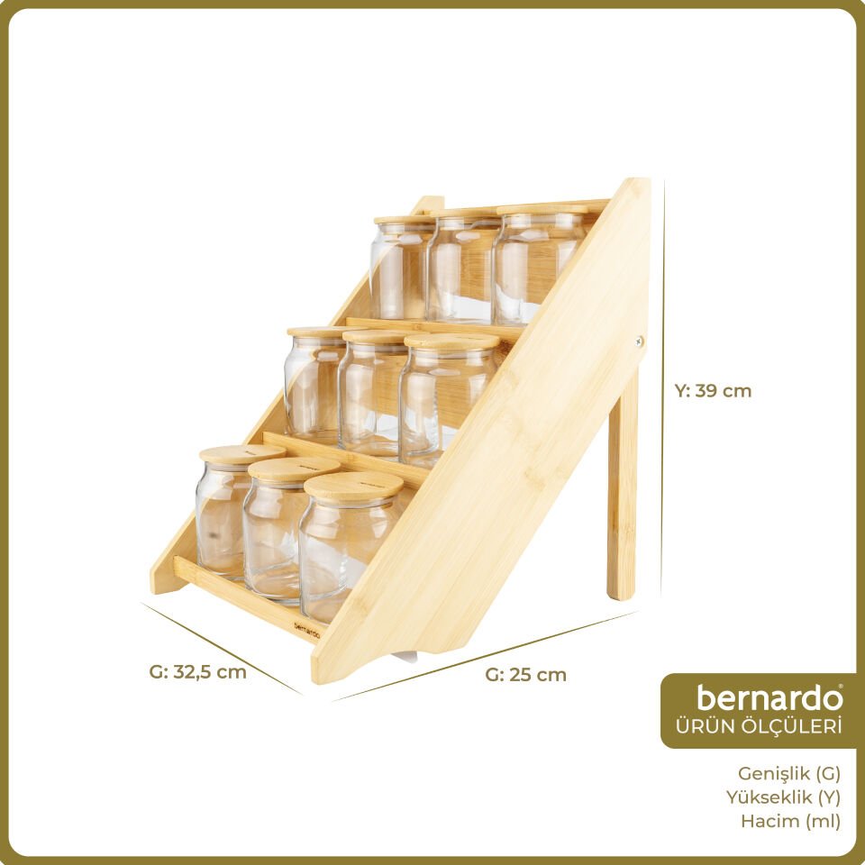Bernardo Liora 9'lu Baharatlık Seti