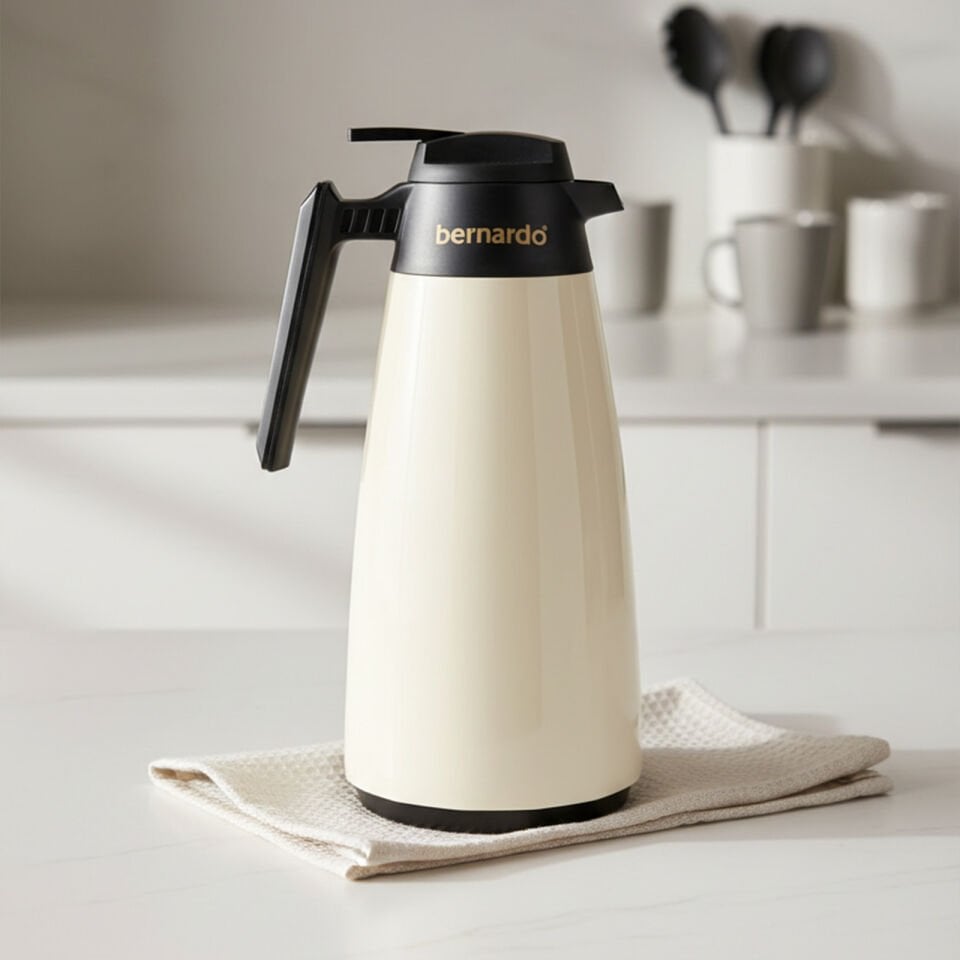 Bernardo Lustra Cam Termos Krem 1.5 Litre