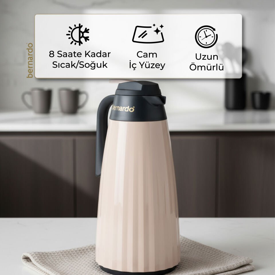 Bernardo Velana Cam Termos Pudra 1.5 Litre