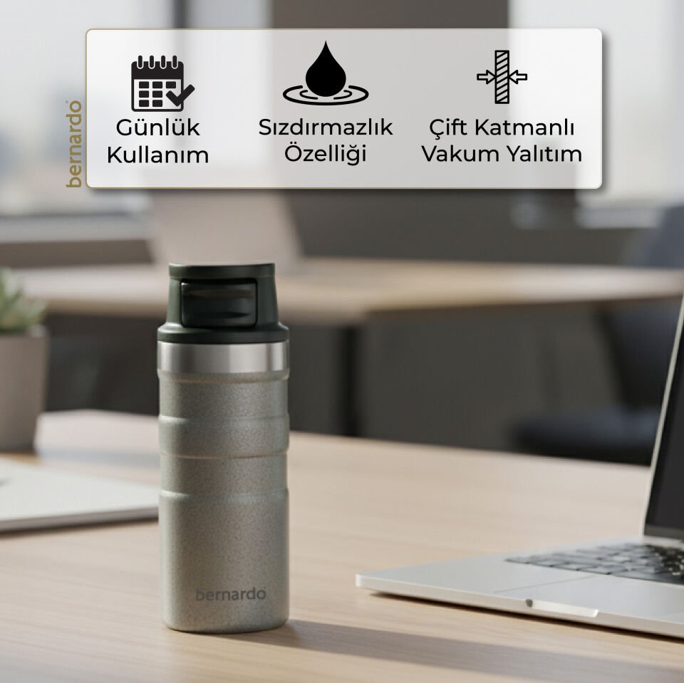 Bernardo Comfort Termos 350 ml Yeşil