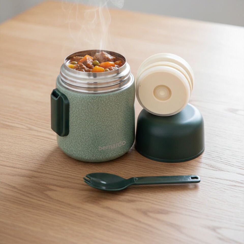 Bernardo Duo Yemek Termosu 500 ml Yeşil