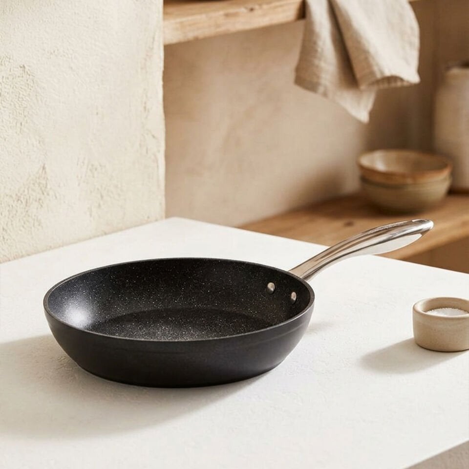 Bernardo Chef Line Granit Tava Siyah 26cm