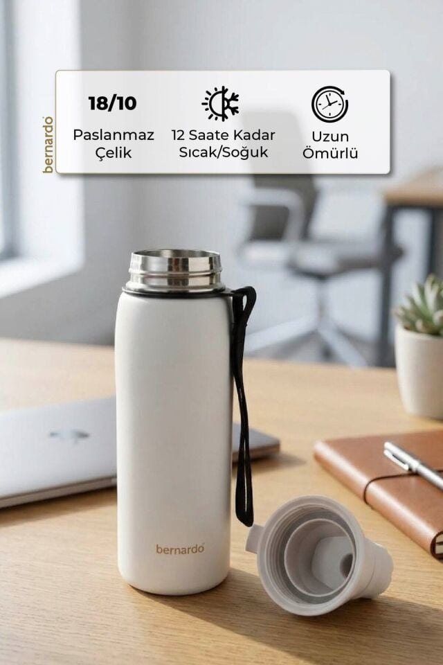Bernardo Viva Termos Matara Krem 600ml