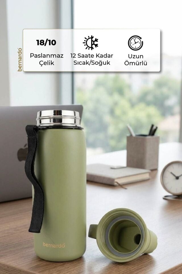 Bernardo Viva Termos Matara Yeşil 600ml