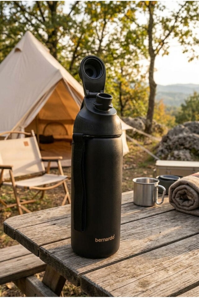 Bernardo Viva Termos Matara Siyah 600ml